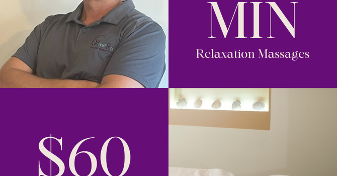 *PROMO* 60 minute Relaxation Massage for only $60 until October 31st! - Click to learn more! image